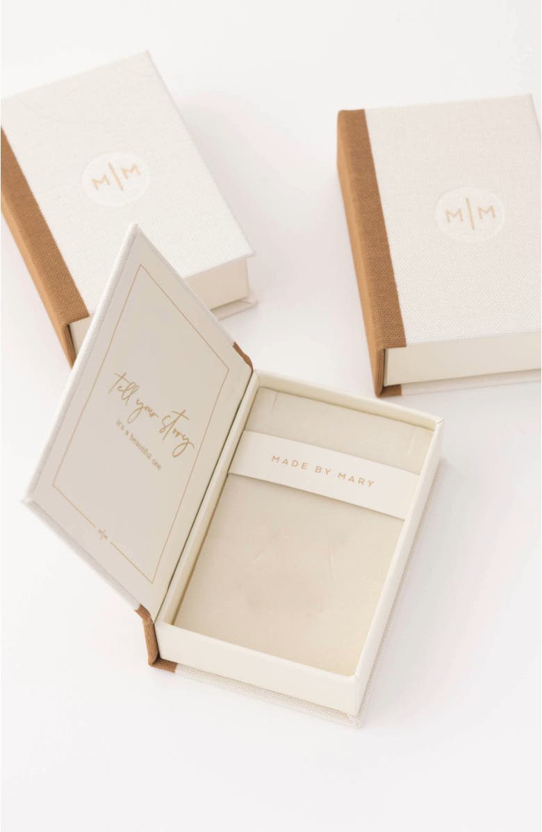 MADE BY MARY Fur Baby Disc Necklace, Alternate, color, Silver