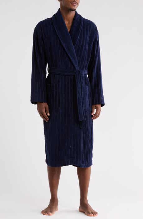Textured Terry Velour Robe