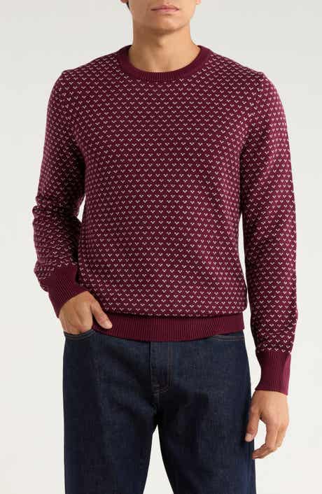 Brooks Brothers Winter Dot Cotton Sweater