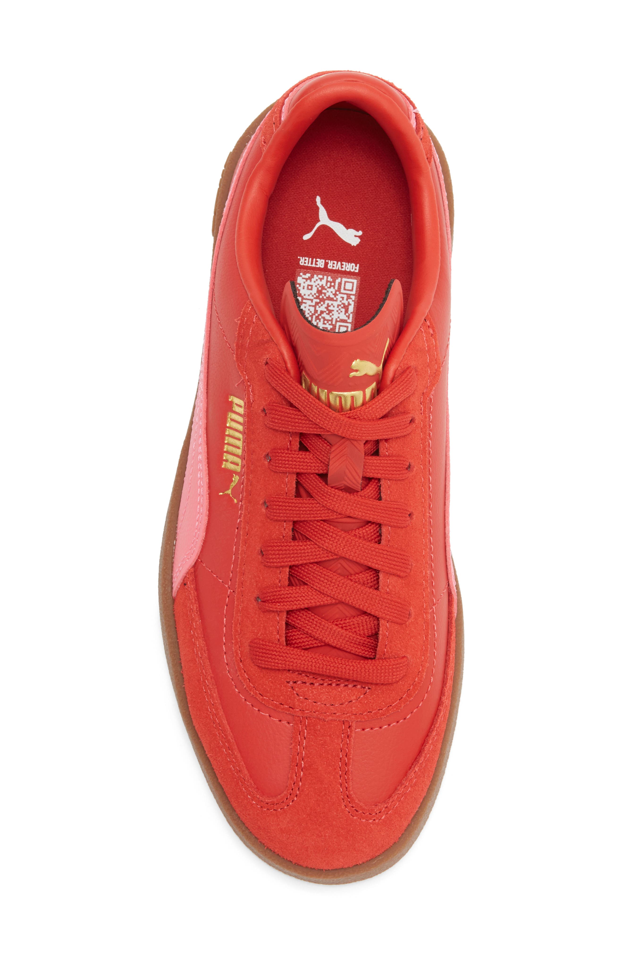 PUMA Club II Era Sneaker, Alternate, color, Candy Apple/ Magic Rose
