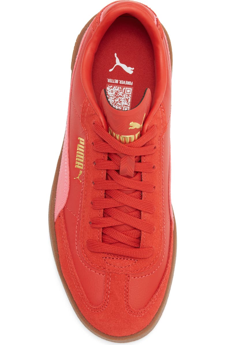 PUMA Club II Era Sneaker, Alternate, color, Candy Apple/ Magic Rose