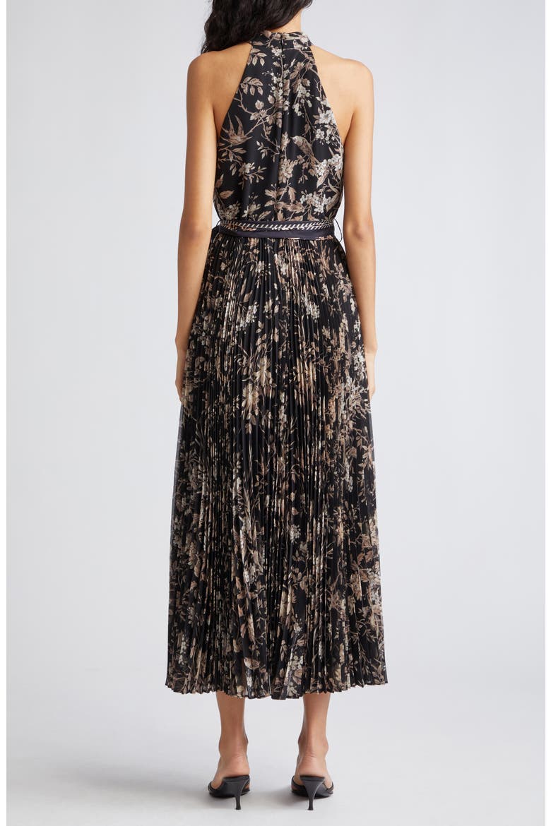 zimmermann pleated chiffon midi dress Sunray Picnic Pleated Chiffon Midi Dress (Women)