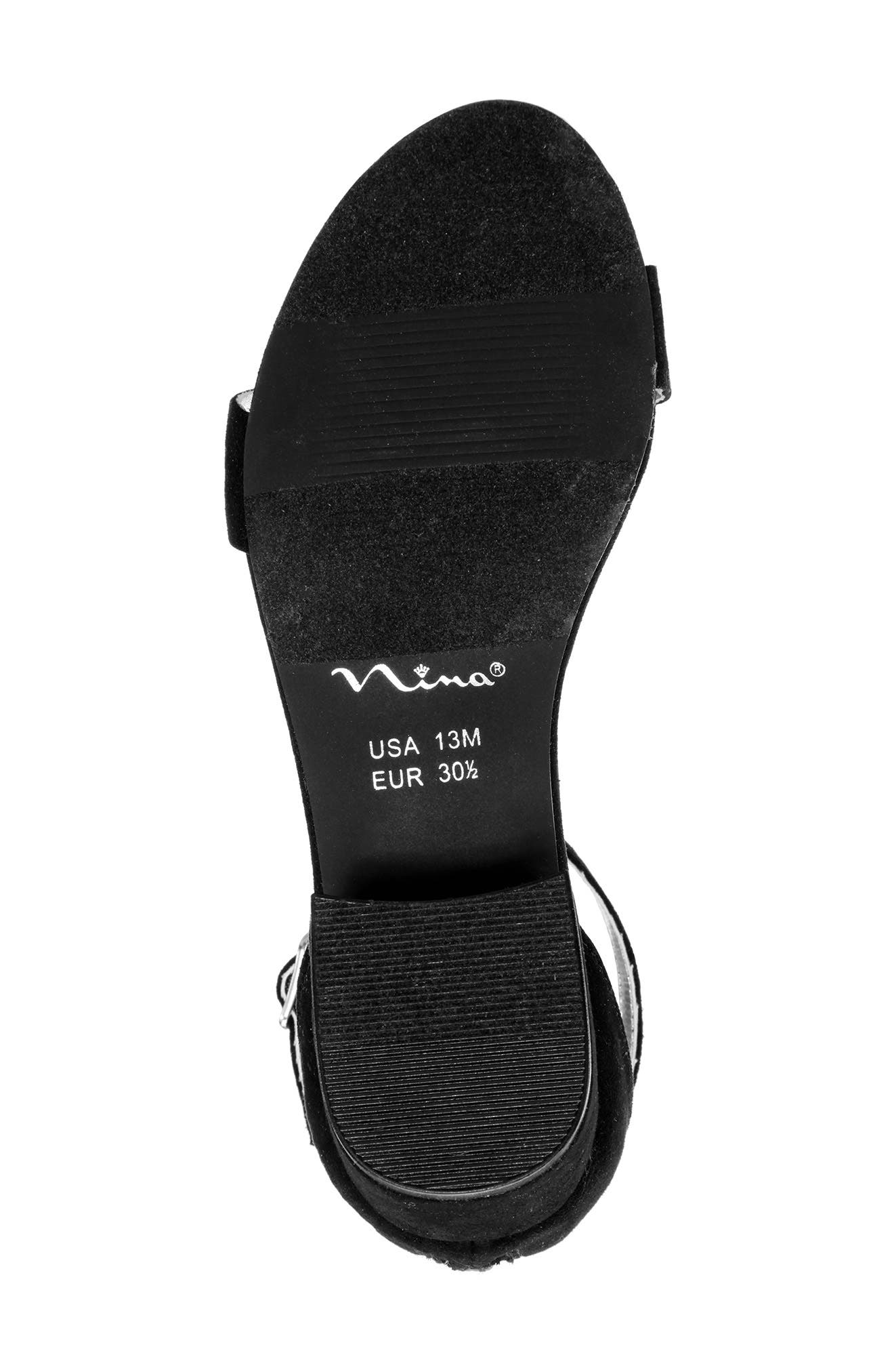 Hidi Sandal, Alternate, color, BLACK MICROSUEDE
