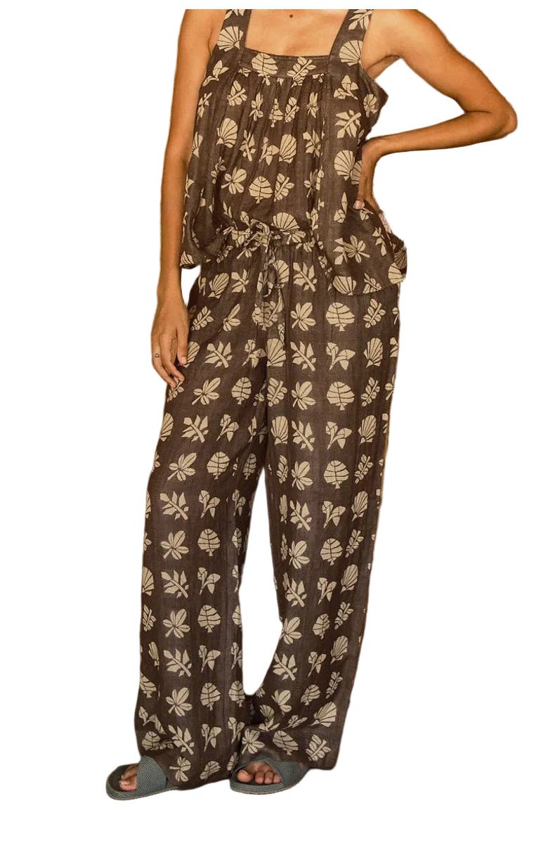 Ace & Jig Leone Pull-on Elasticated Drawstring Pants, Main, color, Botanical
