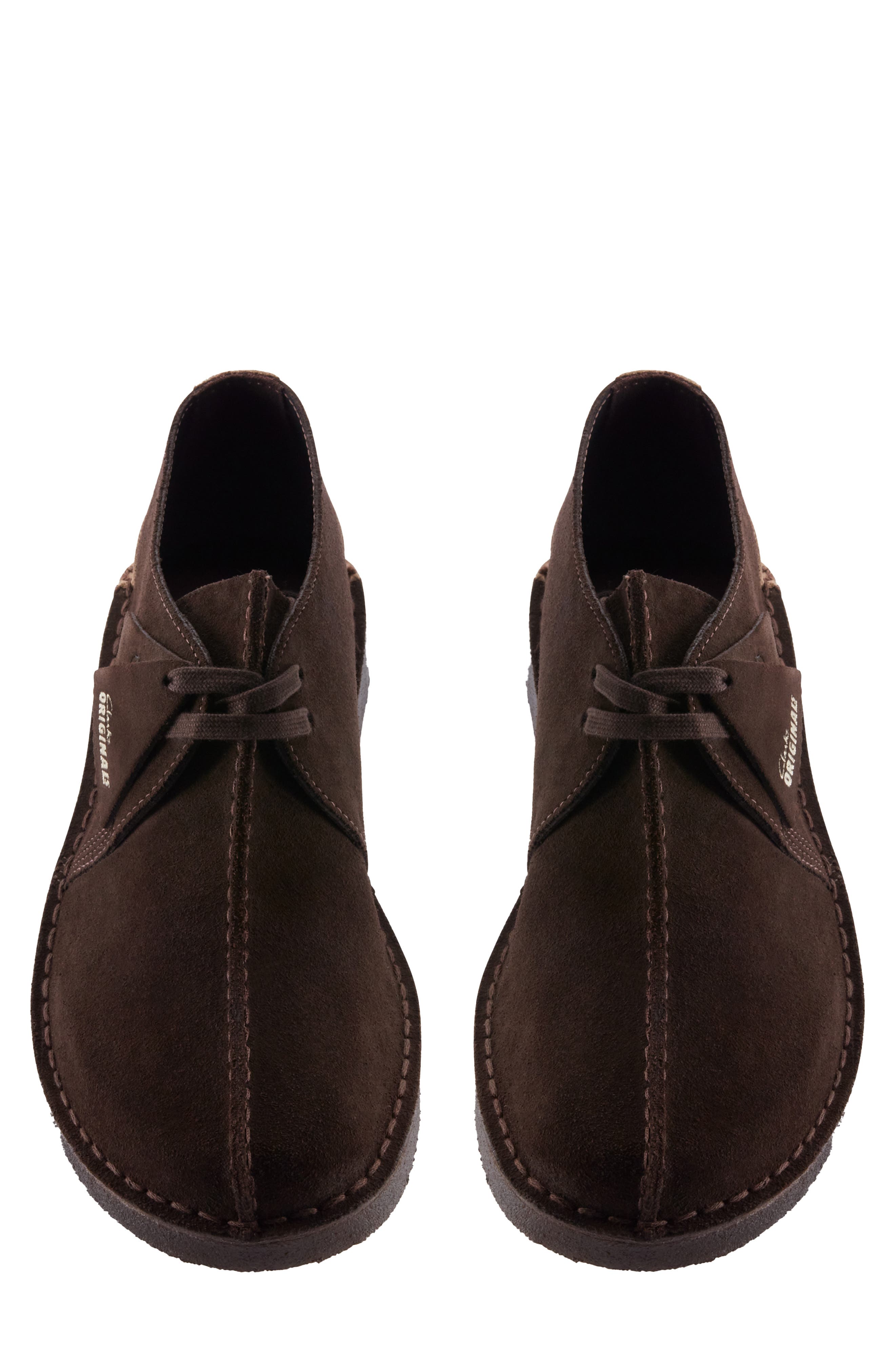 Clarks® Desert Trek Chukka Boot, Alternate, color, DARK BROWN 2