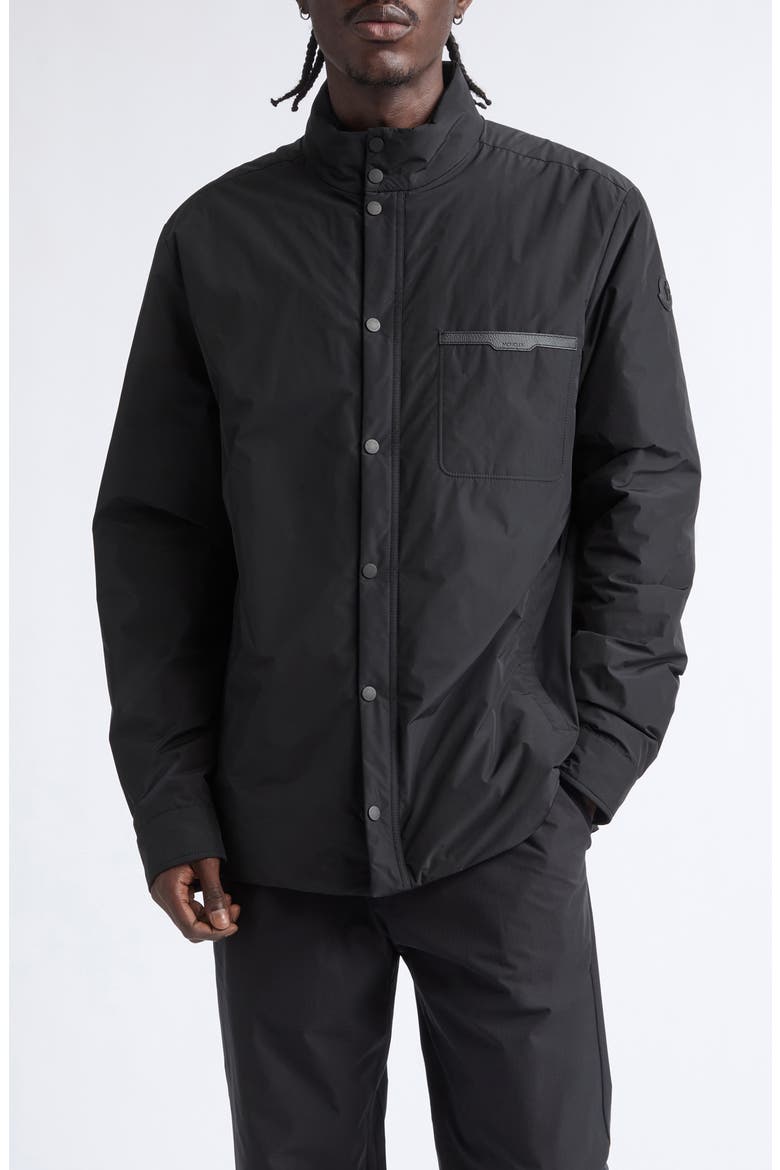 Yndale Water Repellent Down Jacket, Main, color, BLACK
