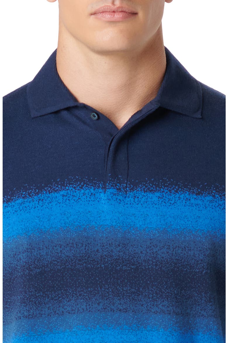 Cotton & Silk Polo, Alternate, color, NAVY
