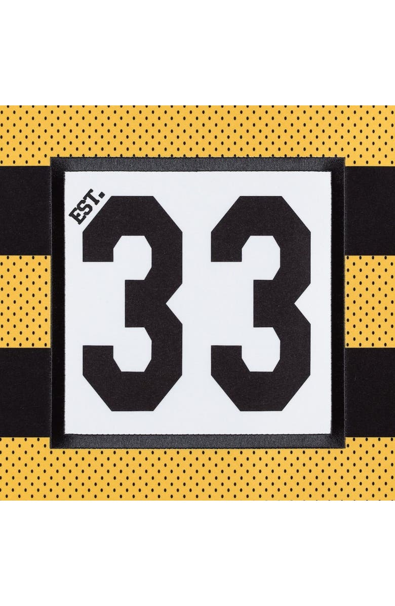 KIYA TOMLIN Women's KIYA TOMLIN Black Pittsburgh Steelers Tri-Blend Raglan Pullover Sweatshirt, Alternate, color, 