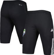 adidas Men's adidas Black Seattle Sounders FC 2023 On-Field Training AEROREADY Half Pants