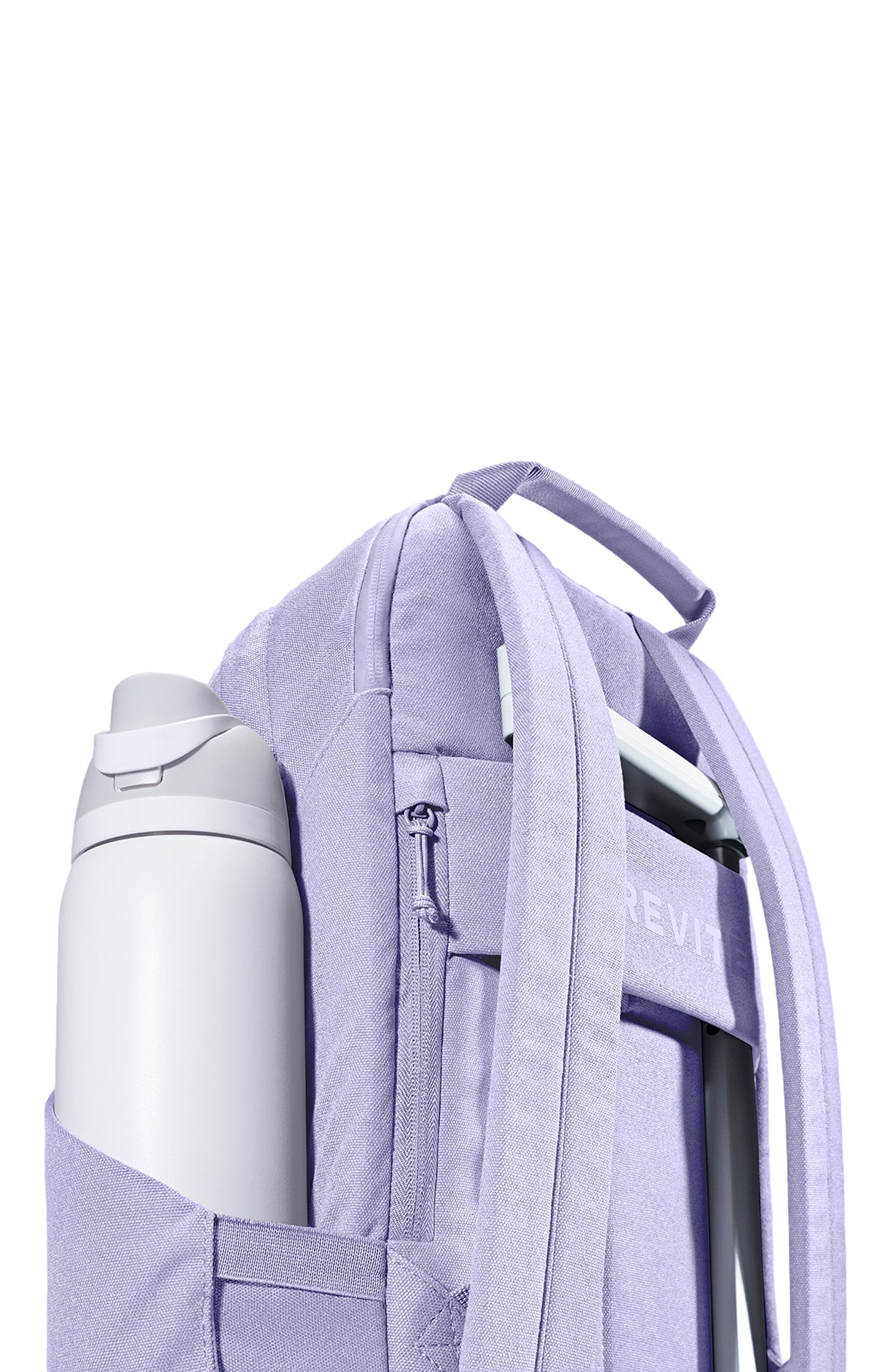 The Brevite Backpack, Alternate, color, Lavender Dream