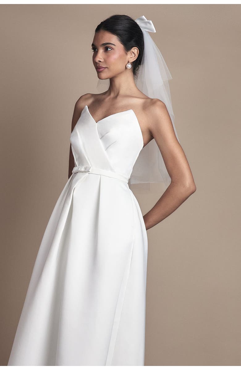 Coast Sweetheart Wedding Dress, Alternate, color, Ivory