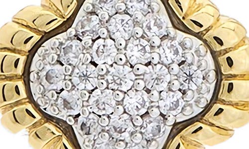 Juvell Cubic Zirconia Stud Earrings In Yellow
