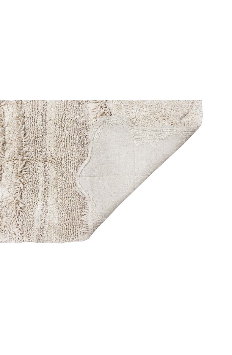 Lorena Canals Kids' Washable Cotton Rug & Veggie Set, Alternate, color, Natural Orange Dark Green