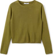 MANGO Crewneck Sweater