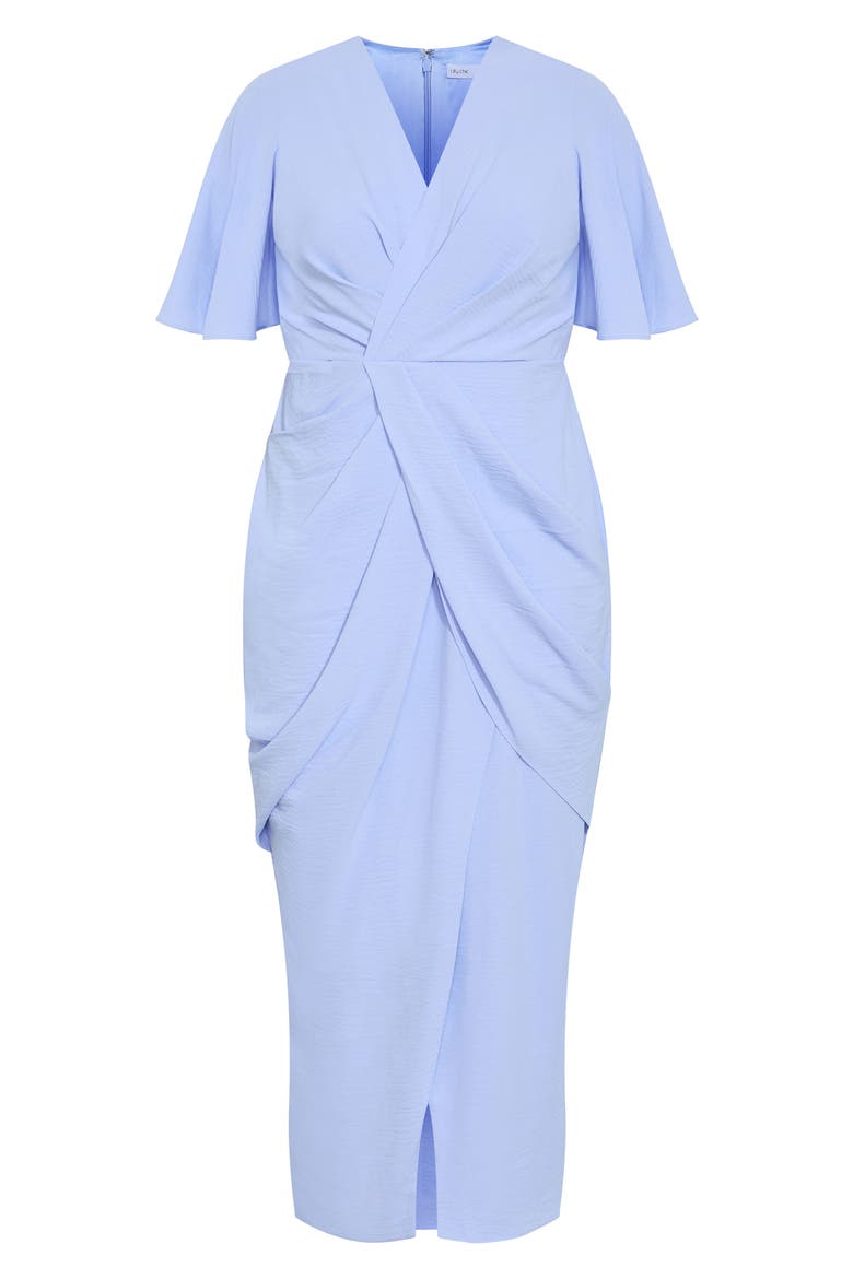 Braelynn High-Low Maxi Dress, Alternate, color, SKY BLUE