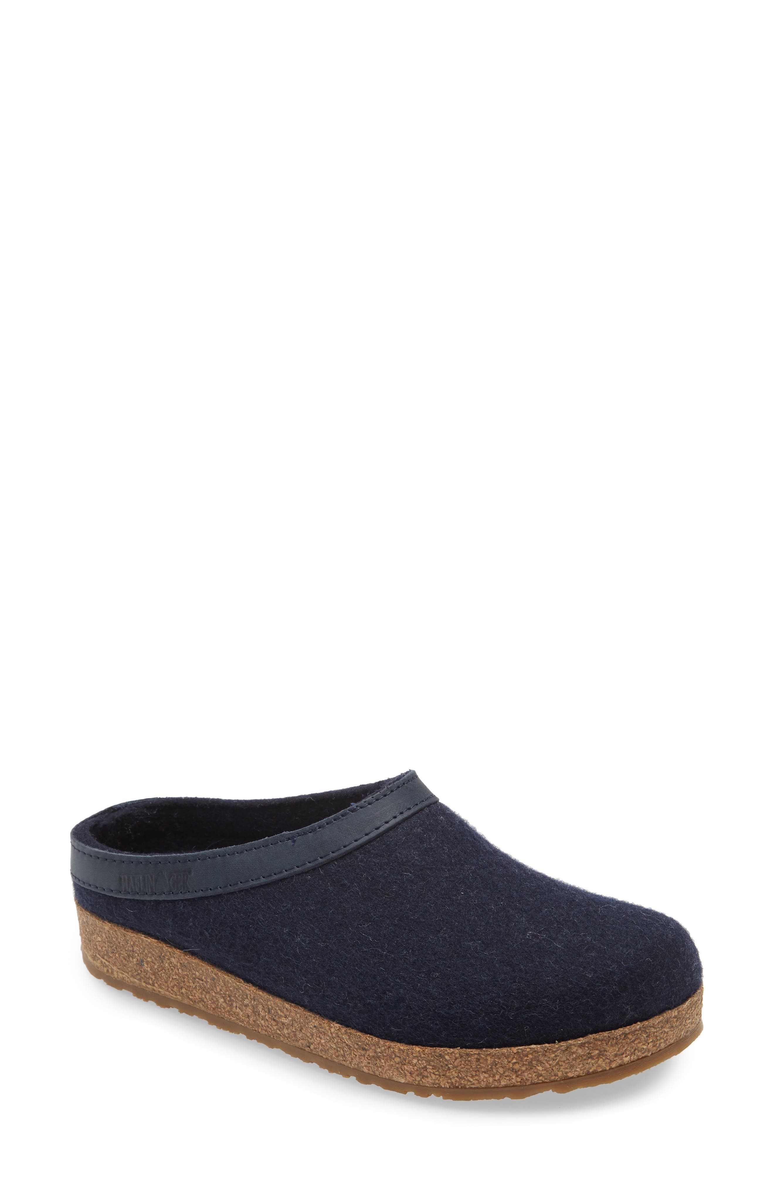 Grizzly Slipper, Main, color, CAPTAIN BLUE WOOL