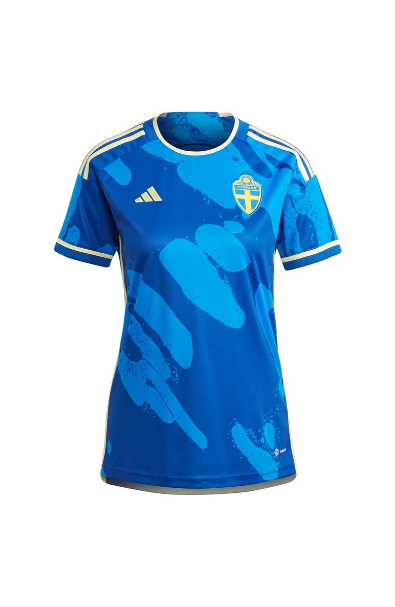 adidas Women's adidas  Royal Sweden Women's National Team 2023 Away Replica Jersey, Alternate, color, 