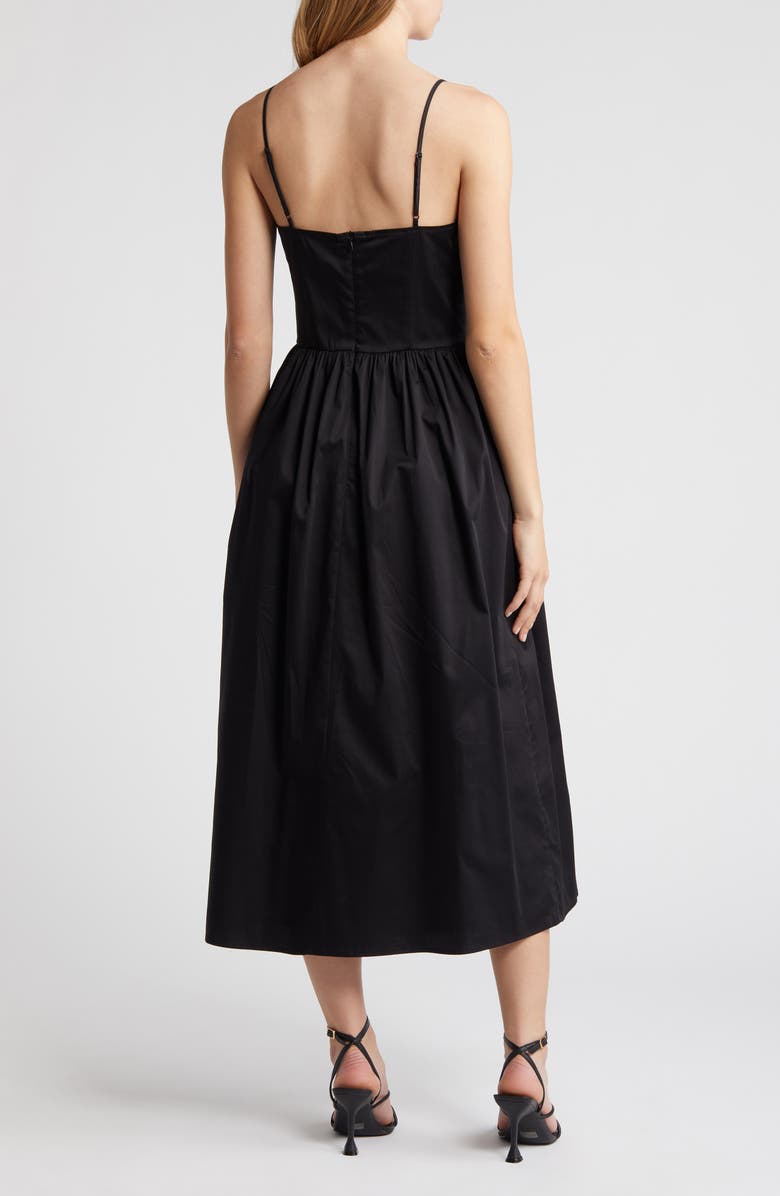 French Connection Florida Fit & Flare Midi Sundress, Alternate, color, 