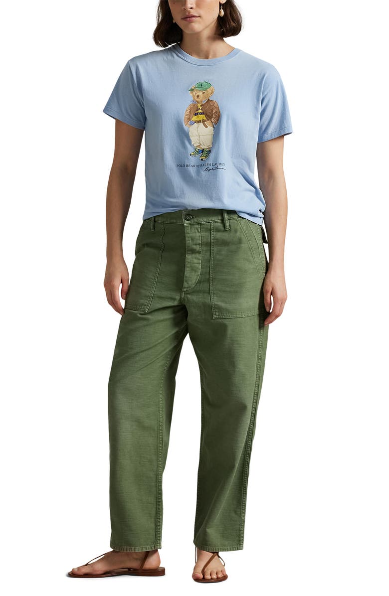 Polo Ralph Lauren Polo Bear Cotton Graphic T-Shirt, Alternate, color,