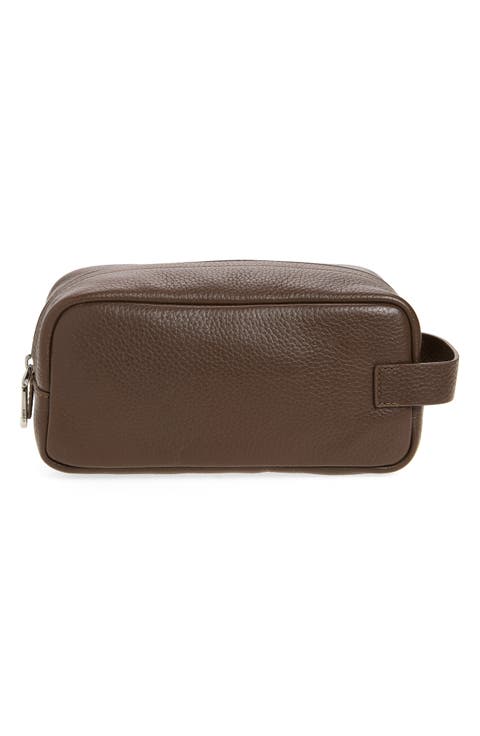 Nuvaro Leather Dopp Kit