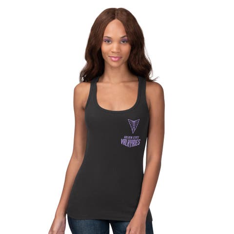 Women's Starter Black Golden State Valkyries 30th Anniversary Preseason Tank Top