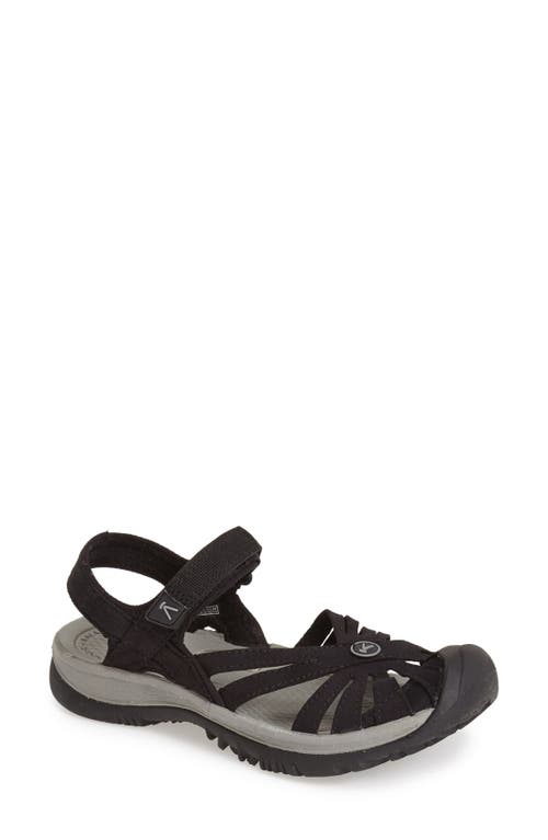KEEN 'Rose' Sandal in Black/Grey  product