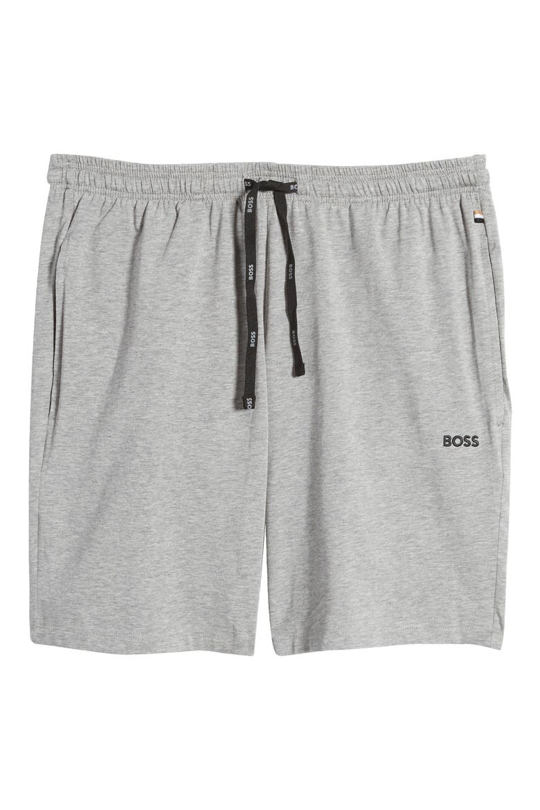 Mix Match Pajama Shorts, Alternate, color, MED GY