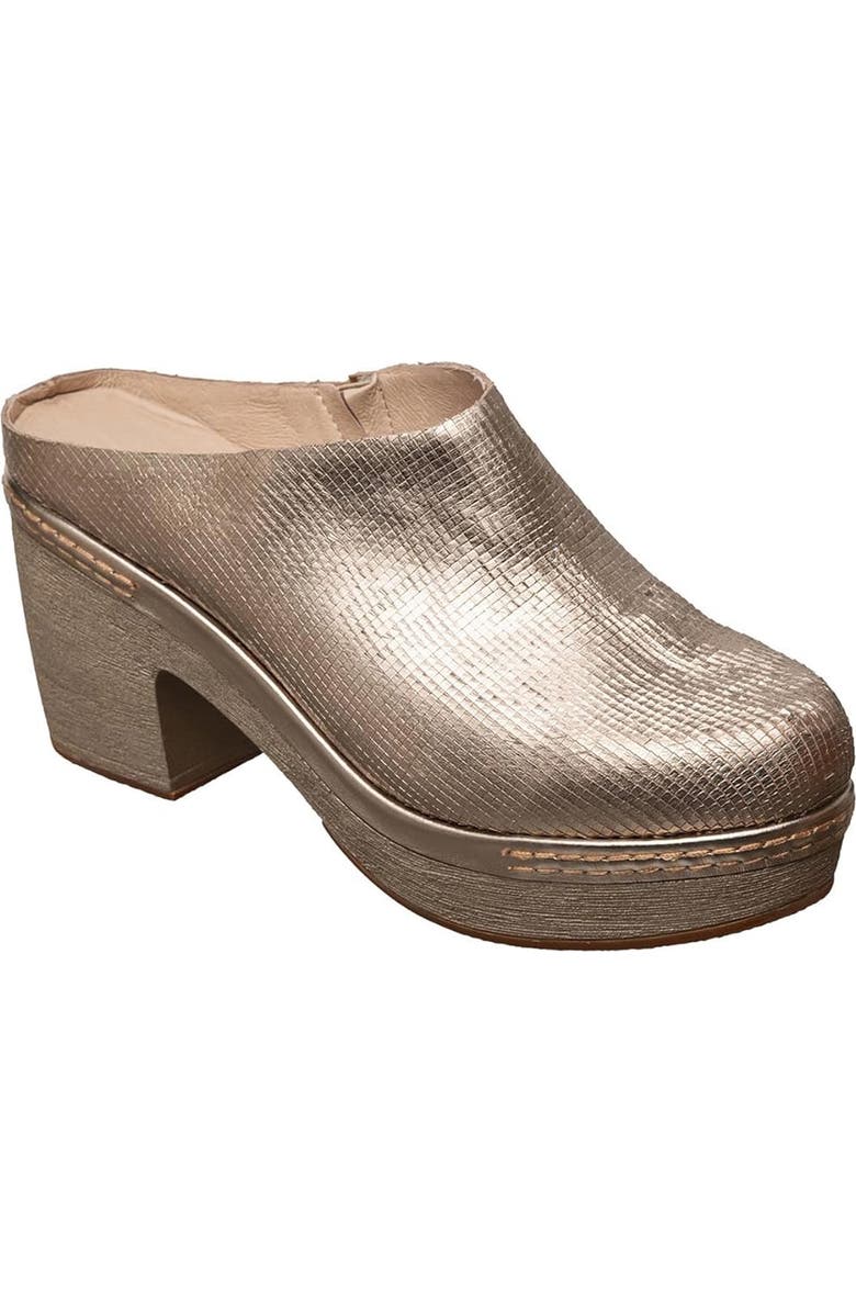 ANTELOPE Safi Platform Clog, Main, color, Gold