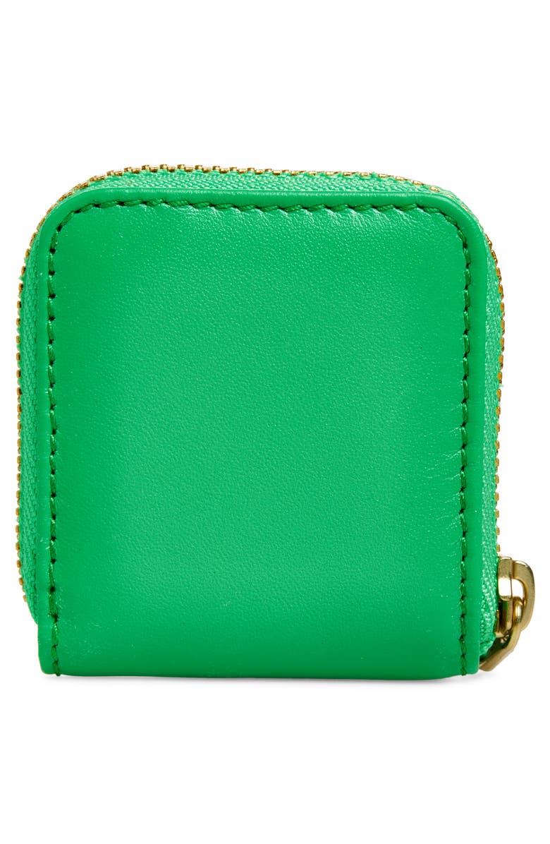 Comme des Garçons Leather Coin Purse, Alternate, color, Green