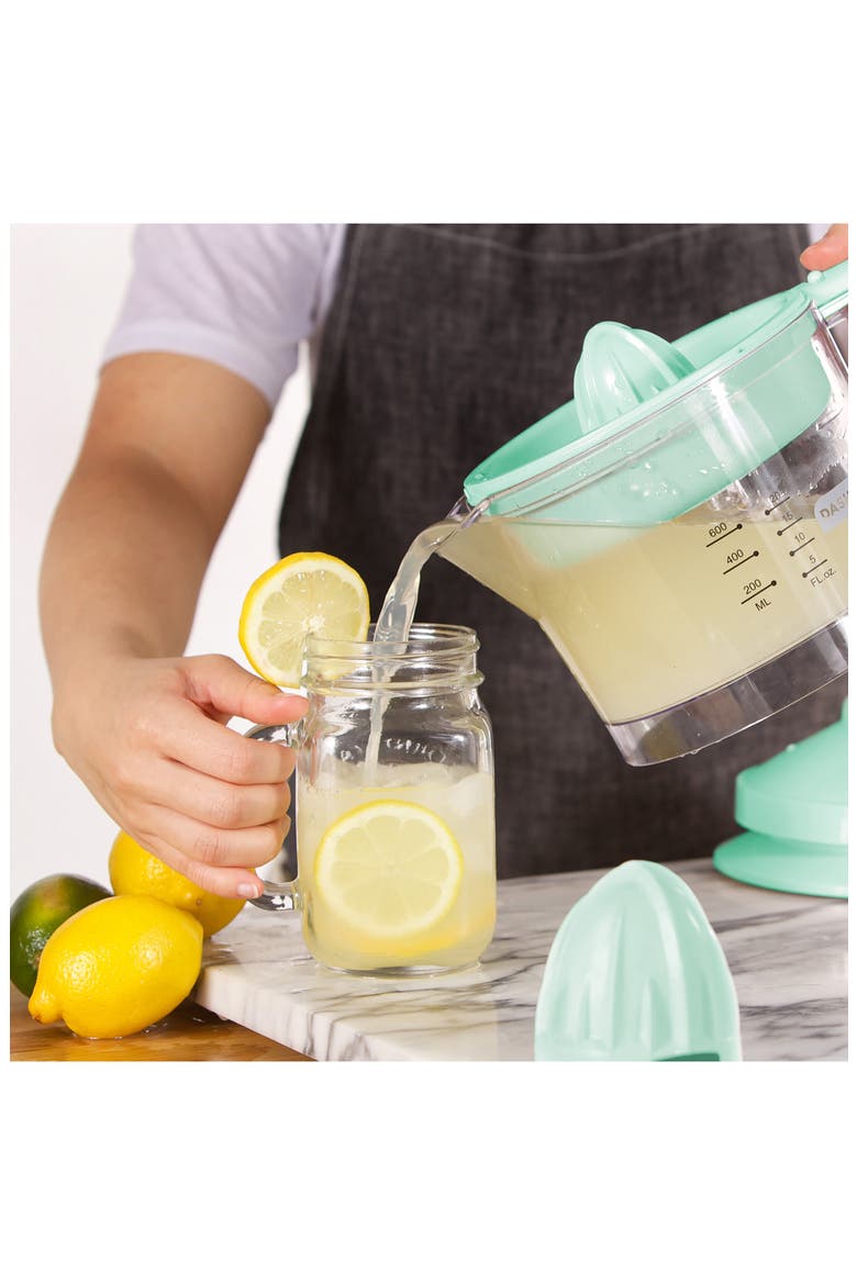 Electric Dual Citrus Juicer, Alternate, color, AQUA