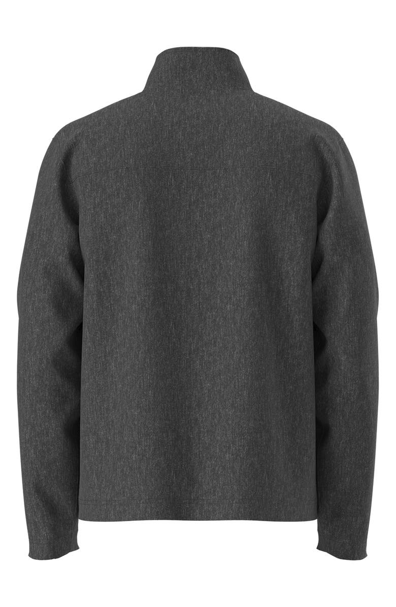 The North Face Gordon Lyons Half Zip Fleece Pullover, Alternate, color, Tnf Black Heather