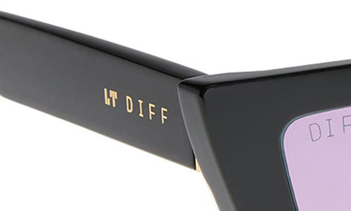 Diff Vinona Sunglasses In Black