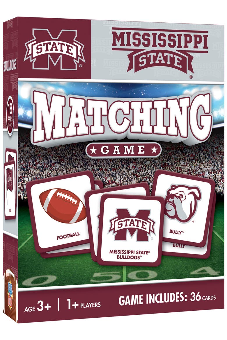 Mississippi State Bulldogs Matching Game, Main, color, Multicolor