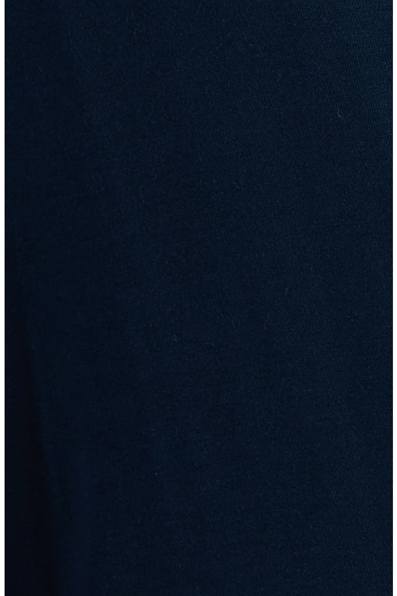 Modal & Silk Robe, Alternate, color, MIDNIGHT