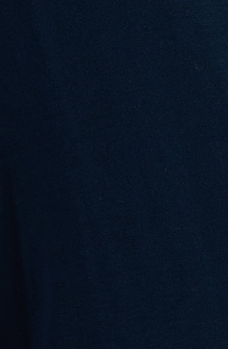 Daniel Buchler Modal & Silk Robe, Alternate, color, Midnight