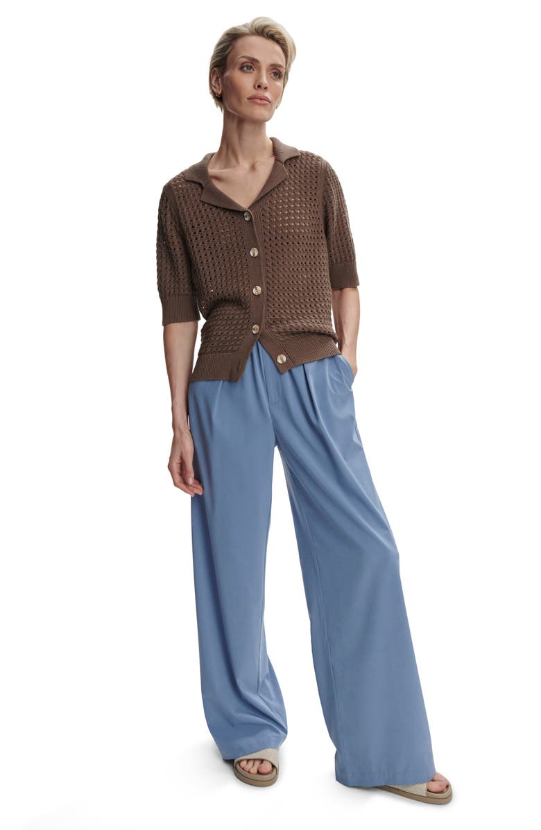 Varley Kayson Wide Leg Pants, Alternate, color, Infinity Blue