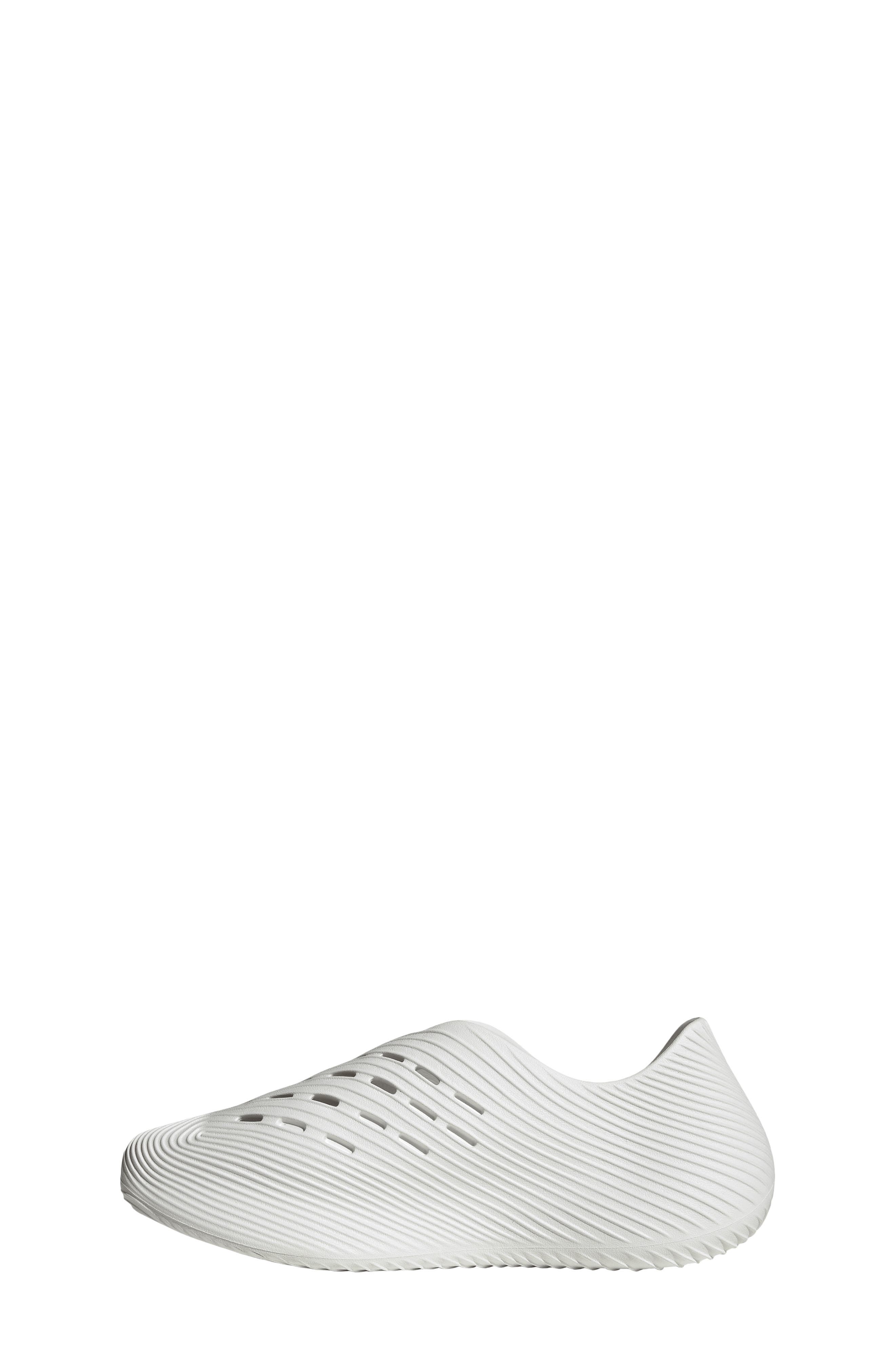 adidas Kids' Purechill Junior Runner Sneaker, Alternate, color, White/ Black/ White