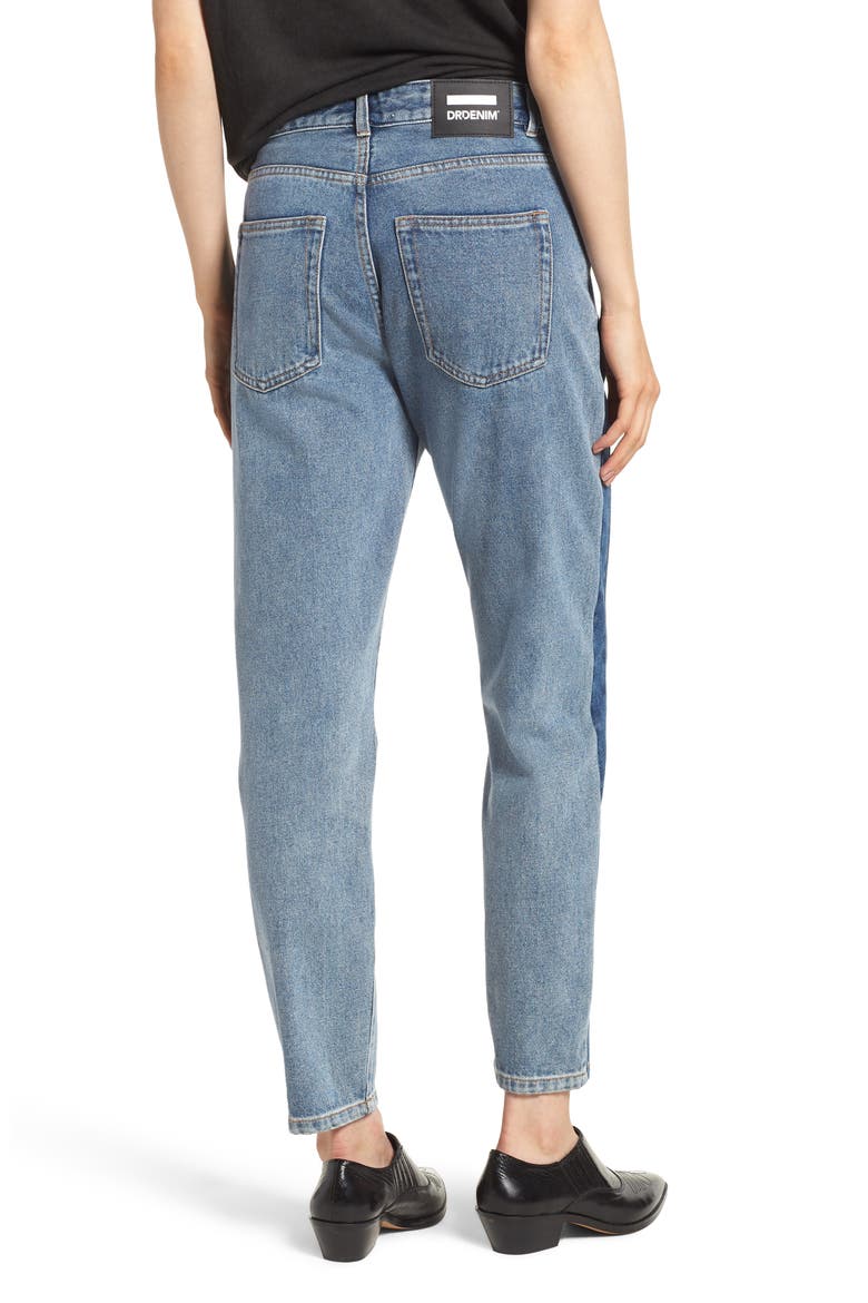Pepper High Waist Jeans, Alternate, color, DUAL BLUE