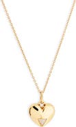 Toolally Art Deco Hearts Pendant