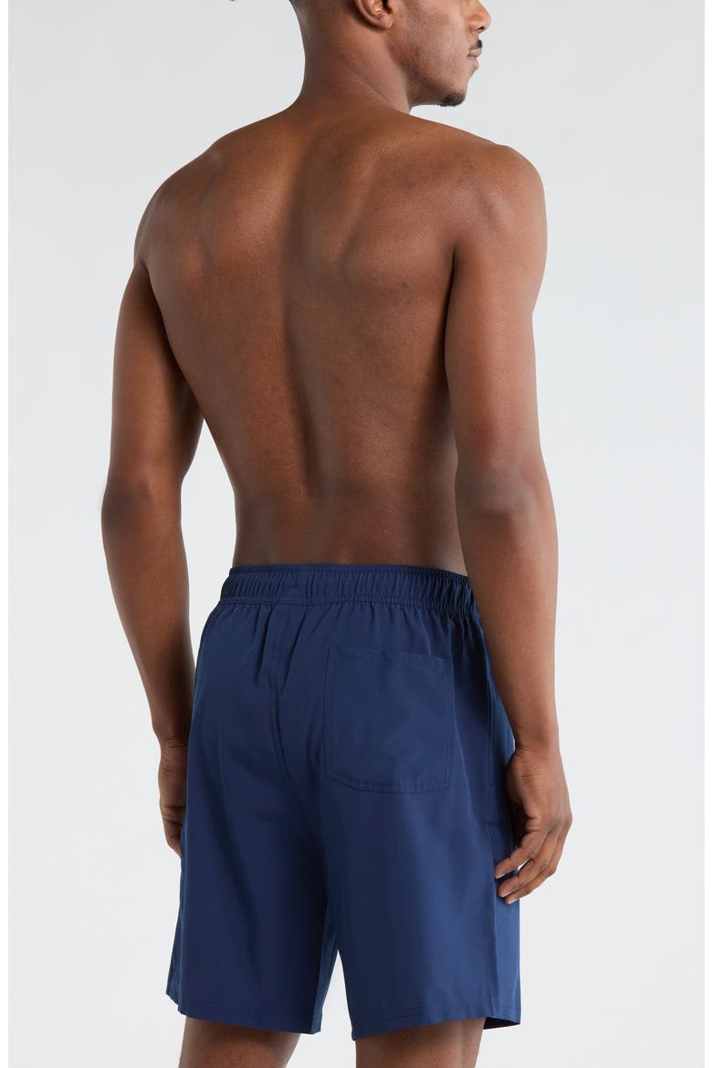 Solid Volley Swim Shorts, Alternate, color, NAVY