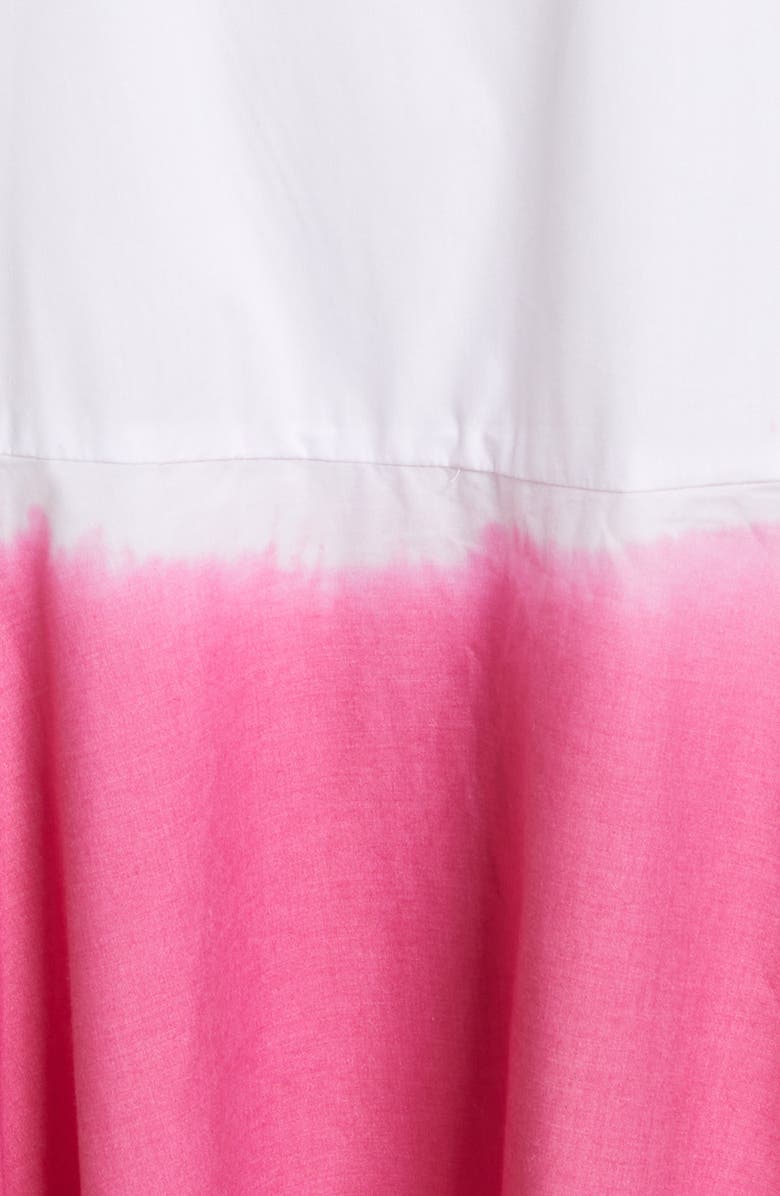 AREA STARS Dip Dye Cotton Dress, Alternate, color, 