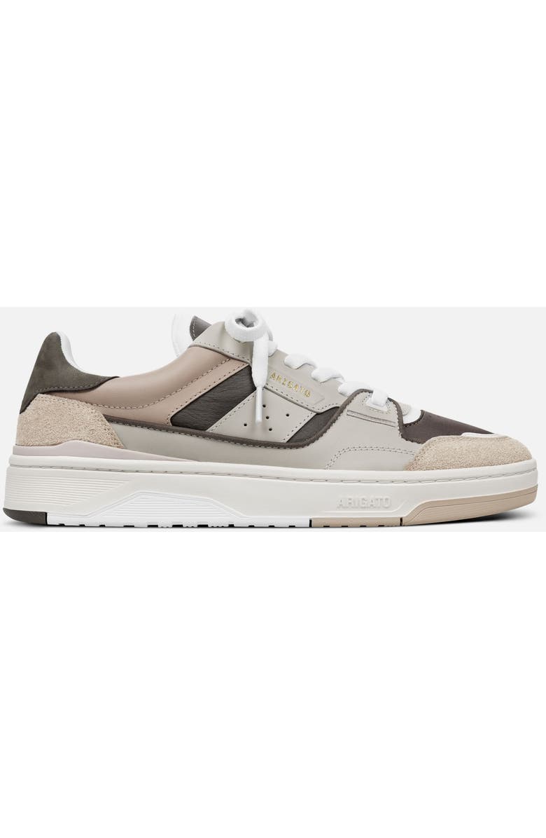 Axel Arigato Clay Sneaker, Alternate, color, Beige/Dark Brown