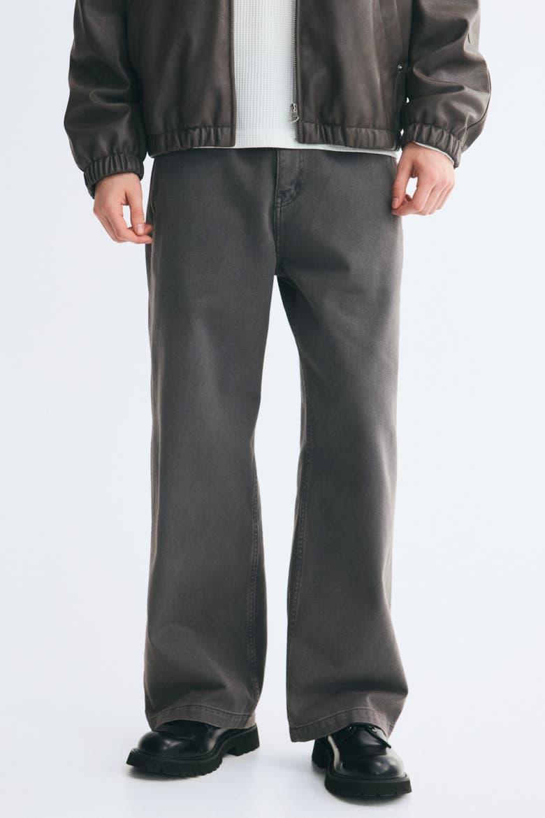 Loose-Fit Carpenter Pants, Alternate, color, Dark gray