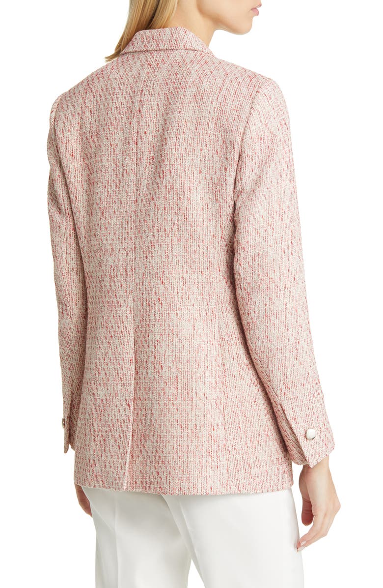 Anne Klein Tweed Blazer, Alternate, color, 