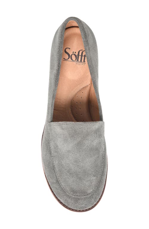 Söfft Napoli Loafer In Smoke Suede