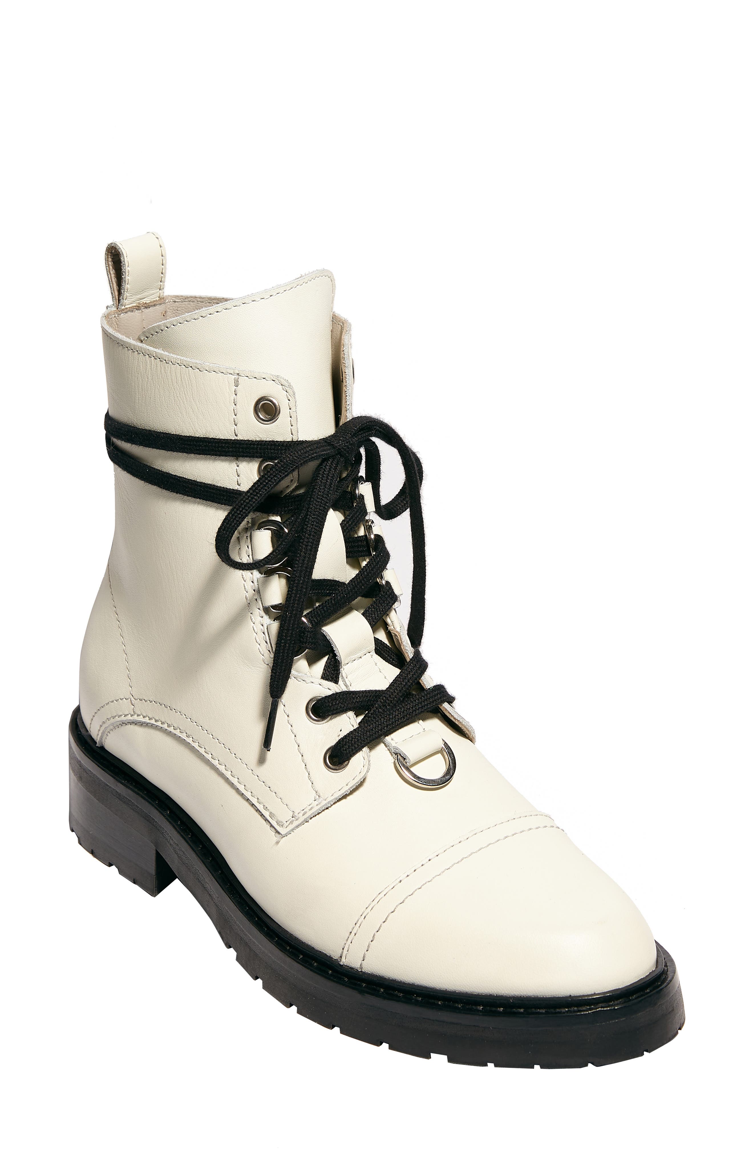 Lira Hiker Boot, Main, color, WHITE LEATHER
