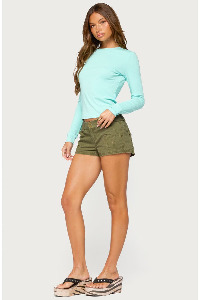 Kiyan Long Sleeve T-Shirt, Alternate, color, TURQUOISE
