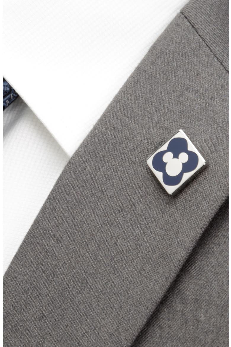 Mickey Mouse Steamboat Willie Socks & Lapel Pin Gift Set, Alternate, color, BLACK MULTI