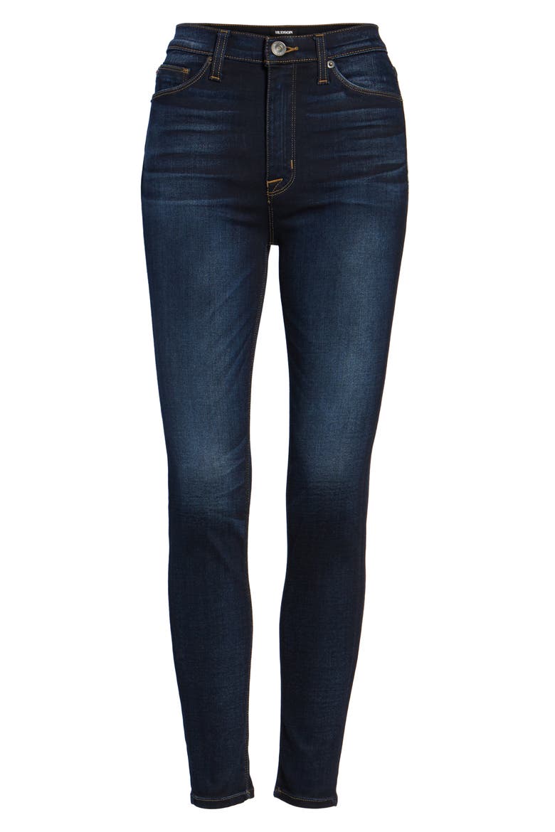 Barbara High Waist Super Skinny Jeans, Alternate, color, CALVARY