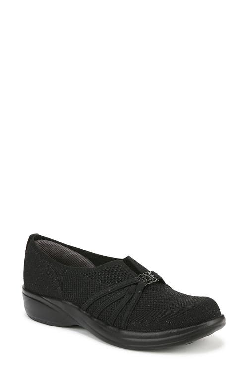 BZEES LIFESTRIDE NICHE KNIT SLIP-ON SNEAKER